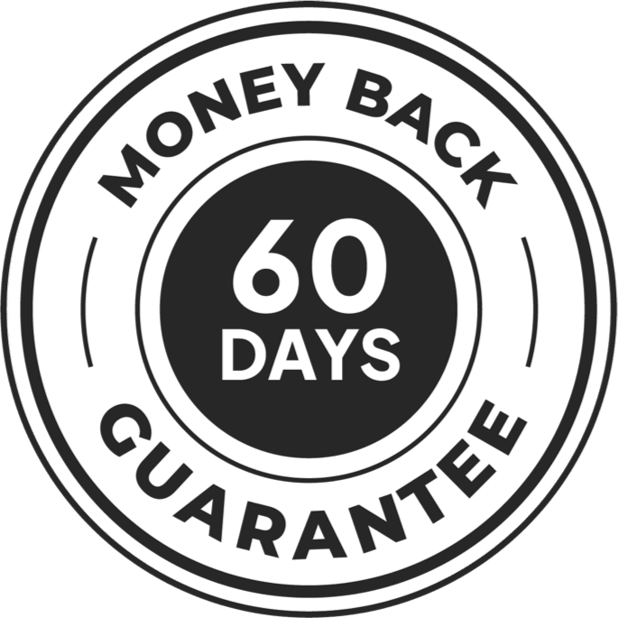 60 days money back gaurantee
